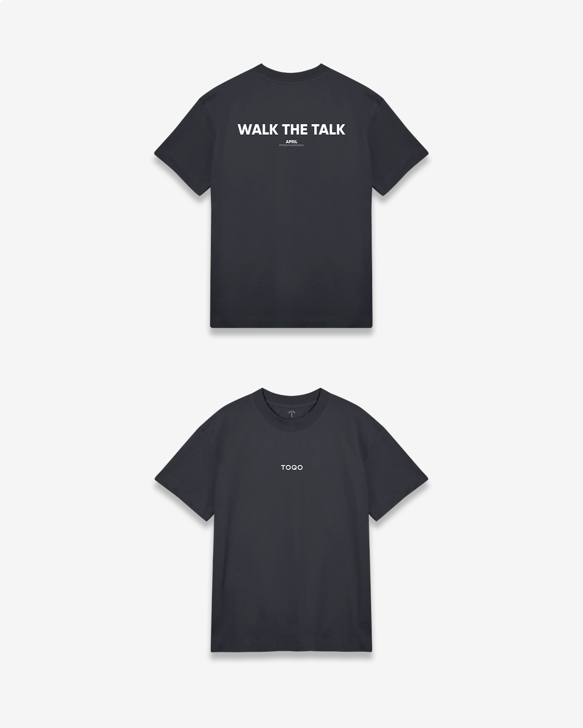 A TOQO boxy qoute tee