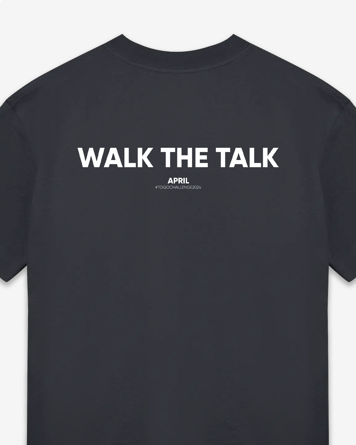 A TOQO boxy qoute tee