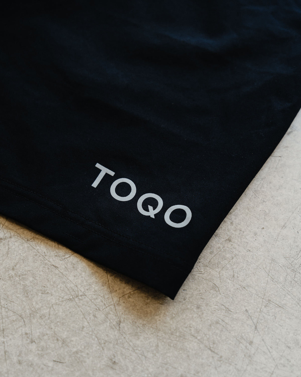 Close up of the TOQO shorts