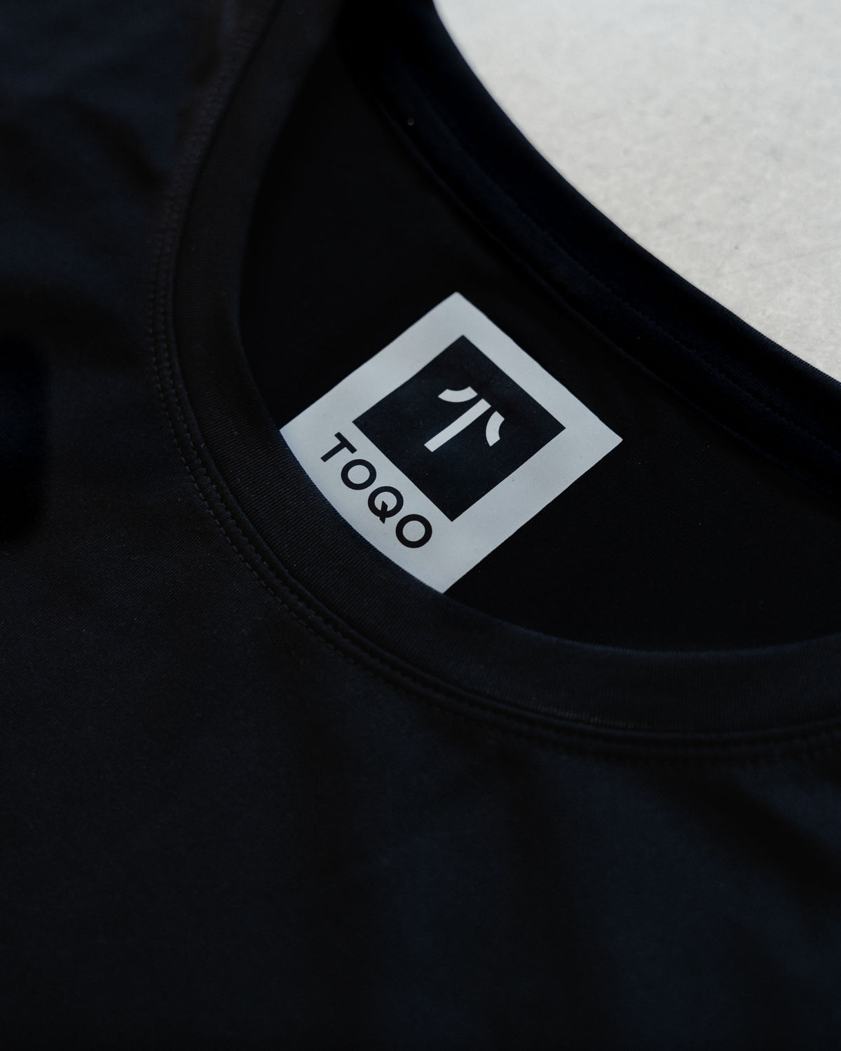 Close up of the TOQO longsleeve shirt