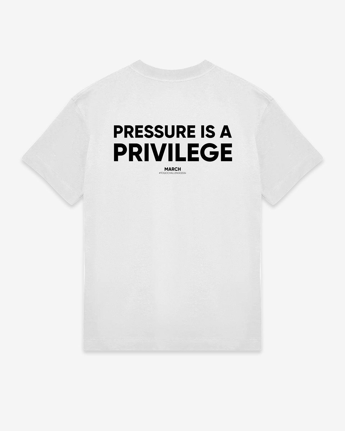 A TOQO boxy qoute tee