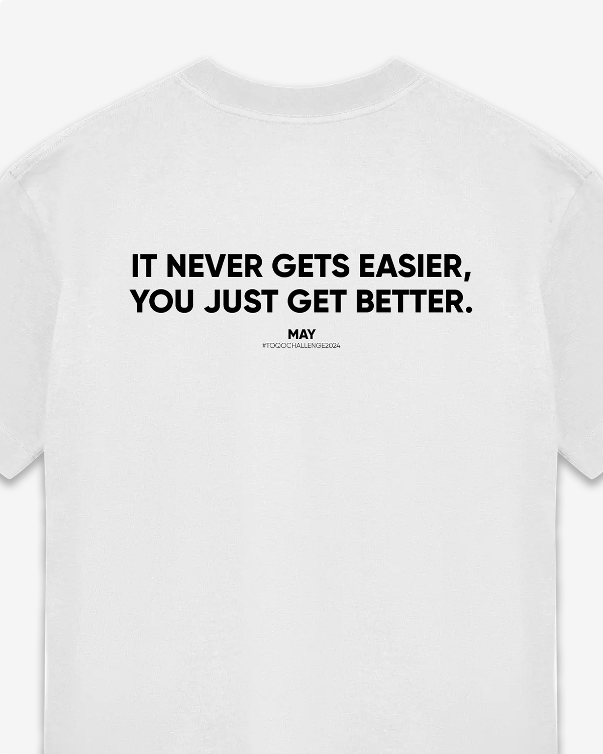 A TOQO boxy qoute tee