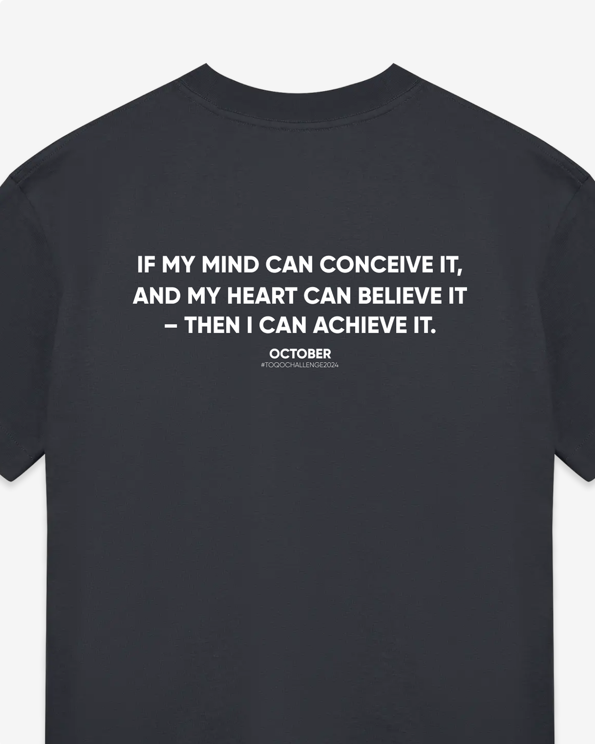 Boxy TQ Tee - October Quote